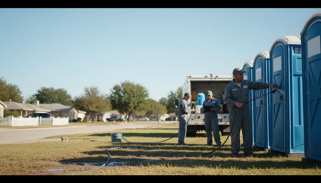 Long-Term Portable Toilet Rental in Chariton, IA near me